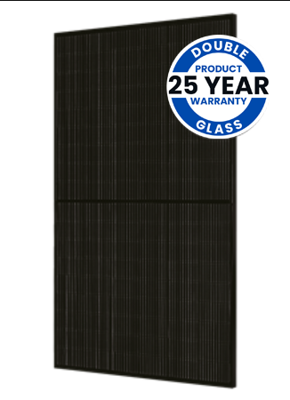 465W N-type Doppelglas monofazial LR Traceable  54 Zellen All Black MC4