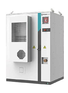 313 kWh luftgekuehltes All-in-One Batteriesystem – DC-gekoppelt mit 100 kW Hybrid Wechselrichter